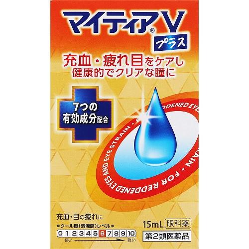 □「返品種別」について詳しくはこちら□「おひとり様3点まで」この商品の説明書(1ページ目)はこちらこの商品の説明書(2ページ目)はこちら使用上の注意相談すること1．次の人は使用前に医師、薬剤師または登録販売者に相談すること（1）医師の治療を受けている人。（2）薬などによりアレルギー症状を起こしたことがある人。（3）次の症状のある人。はげしい目の痛み（4）次の診断を受けた人。緑内障2．使用後、次の症状があらわれた場合は副作用の可能性があるので、直ちに使用を中止し、この文書を持って医師、薬剤師または登録販売者に相談すること関係部位・・・症状皮膚・・・発疹・発赤、かゆみ目・・・充血、かゆみ、はれ3．次の場合は使用を中止し、この文書を持って医師、薬剤師または登録販売者に相談すること（1）目のかすみが改善されない場合。（2）5〜6日間使用しても症状がよくならない場合。■効能・効果結膜充血、目の疲れ、眼病予防（水泳のあと、ほこりや汗が目に入ったときなど）、紫外線その他の光線による眼炎（雪目など）、眼瞼炎（まぶたのただれ）、ハードコンタクトレンズを装着しているときの不快感、目のかゆみ、目のかすみ（目やにの多いときなど）■用法・用量1回1〜2滴を1日3〜4回点眼してください。（1）過度に使用すると、異常なまぶしさを感じたり、かえって充血を招くことがある。（2）小児に使用させる場合には、保護者の指導監督のもとに使用させること。（3）容器の先を目、まぶた、まつ毛に触れさせないこと（目やにやその他異物等が混入することで、薬液が汚染あるいは混濁することがある。）。また、混濁したものは使用しないこと。（4）ソフトコンタクトレンズを装着したまま使用しないこと。（5）点眼用にのみ使用すること。（6）用法・用量を厳守すること。■成分・分量1mL中成分・・・含量塩酸テトラヒドロゾリン・・・0．5mgネオスチグミンメチル硫酸塩・・・0．05mgピリドキシン塩酸塩（ビタミンB6）・・・0．5mgパンテノール（プロビタミンB5）・・・0．5mg酢酸d−α−トコフェロール（ビタミンE）・・・0．5mgタウリン・・・10mgアラントイン・・・1mg添加物：塩化ナトリウム、L−グルタミン酸ナトリウム水和物、ホウ酸、ポリオキシエチレン硬化ヒマシ油60、クロロブタノール、ベンザルコニウム塩化物、l−メントール、pH調節剤■保管及び取り扱い上の注意（1）直射日光の当たらない涼しい所に密栓して保管すること。特に自動車内や暖房器具の近くなど、高温となるおそれのある場所に放置しないこと。（2）小児の手の届かない所に保管すること。（3）他の容器に入れ替えないこと（誤用の原因になったり品質が変わる。）。（4）容器に他のものを入れて使用しないこと。（5）他の人と共用しないこと。（6）使用期限を過ぎた製品は使用しないこと。また、使用期限内であっても、内袋開封後はすみやかに使用すること。（7）保存の状態によっては、容器の先周囲やキャップの内側に薬液中の成分の結晶が付くことがある。このような場合には清潔なガーゼで軽くふき取って使用すること。■問合せ先本品についてのお問合せは、お買い求めのお店、または下記にお願い申しあげます。千寿製薬株式会社「お客様インフォメーション」〒541−0048　大阪市中央区瓦町三丁目1番9号0120−078−552受付時間　9：00〜17：30（土、日、祝日を除く）リスク区分：第二類医薬品医薬品の使用期限：使用期限まで10ヵ月以上あるものをお送り致します。医薬品販売に関する記載事項（必須記載事項）は当店PCページをご覧下さい発売元、製造元、輸入元又は販売元：第一三共ヘルスケア商品区分：医薬品広告文責：株式会社Joshin(06-6633-1111)医薬品＞目薬・鼻炎薬・乗り物酔い薬＞目薬＞疲れ目・かすみ目・充血