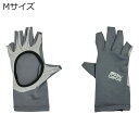 サンブロックパームレスグローブMサイズ(グレー) アブガルシア サンブロックパームレスグローブ Mサイズ(グレー) AbuGarcia(4)