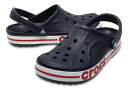 CROCS バヤバンド クロッグ(ネイビー/ペッパー・サイズ:M4/W6(22.0cm)) 205089-4CC-M4 クロックス サンダル BAYABAND CLOG