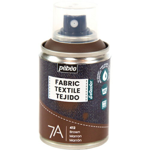 ペベオ 布用水性アクリルスプレー セタスプレー 100ml ブラウン 805412 pebeo