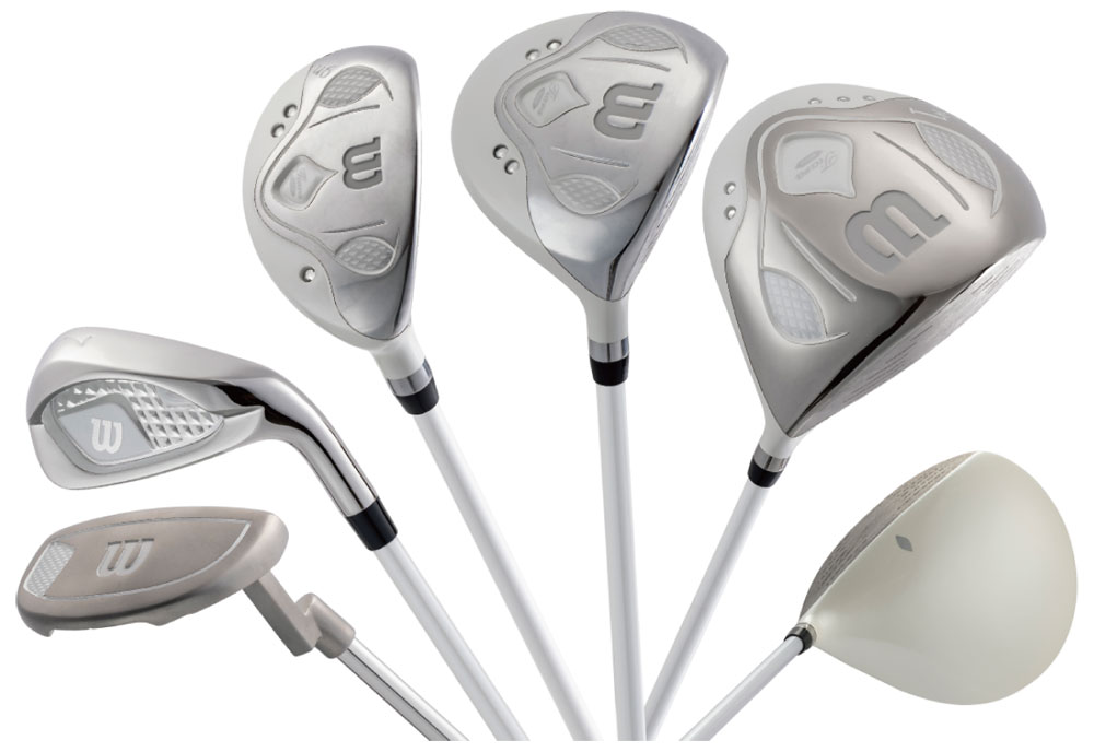 ウイルソン TIARA Niino 8SET レディースクラブ 8本セット フレックス:L (ホワイト) TIARA-NIINO-8S-WH Tiara Nii...