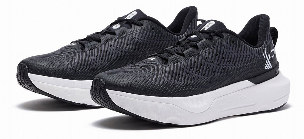 DOM-3027190-001-26.0 アンダーアーマー メンズ UAインフィニット プロ（Black/Castlerock/White・サイズ：26.0cm） UNDER ARMOUR