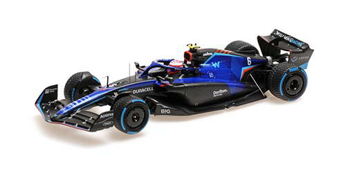 ミニチャンプス 1/43 ウィリアムズ レーシング FW44 ニコラス・ラティフィ 日本GP 2022【417221806】 ミニカー