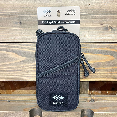 SOP-04-BLACK リーニア モバイルポーチ(ブラック) LINHA MOBILE POUCH