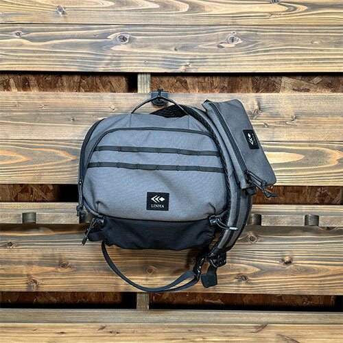 STP-03-GRAY リーニア スイッチ ワンショルダーバッグ ラプター(グレー) LINHA SWITCH ONESHOULDER BAG THE RAPTOR