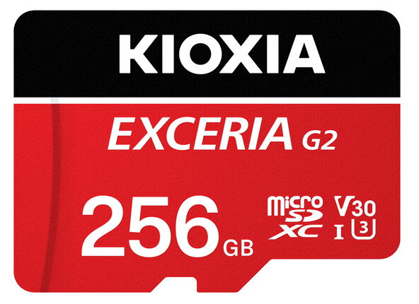 KMU-B256GR KIOXIA（キオクシア） microSDXCメモリカード 256GB Class10 UHS-I EXCERIA G2