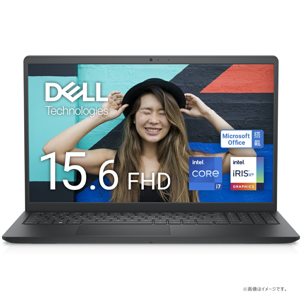 DELLʥǥ 15.6 Ρȥѥ Inspiron 15 3520Core i7/  16GB/ 512GB SSD/ Office HomeBusiness 2021+Microsoft 365 Basic 12ǡ-ܥ֥å NI375J-EHHBNPB