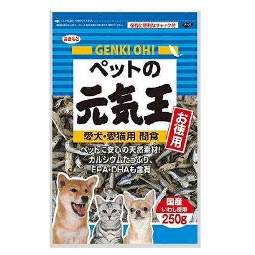 猫用おやつ ペットの元気王 にぼし 250g 秋元水産 ペツトノゲンキオウ250G