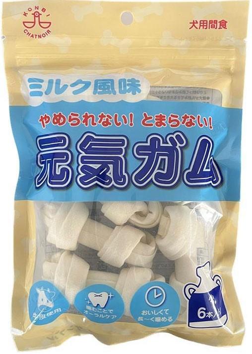犬用おやつ デンタルガム ミルク風味元気ガム 小6本 コンビ ミルクフウミゲンキガム シヨウ6ホン