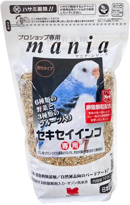 小鳥用フード マニア セキセイインコ 1L 黒瀬ペットフード マニア セキセイインコ1L