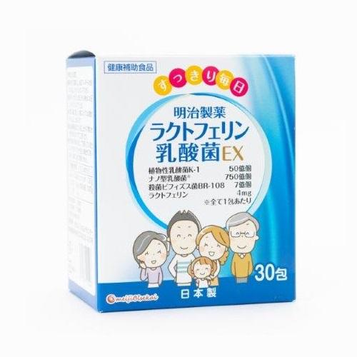 ラクトフェリン乳酸菌EX 30包 明治薬品 ラクトフエリンニユウサンキンEX30ホウ