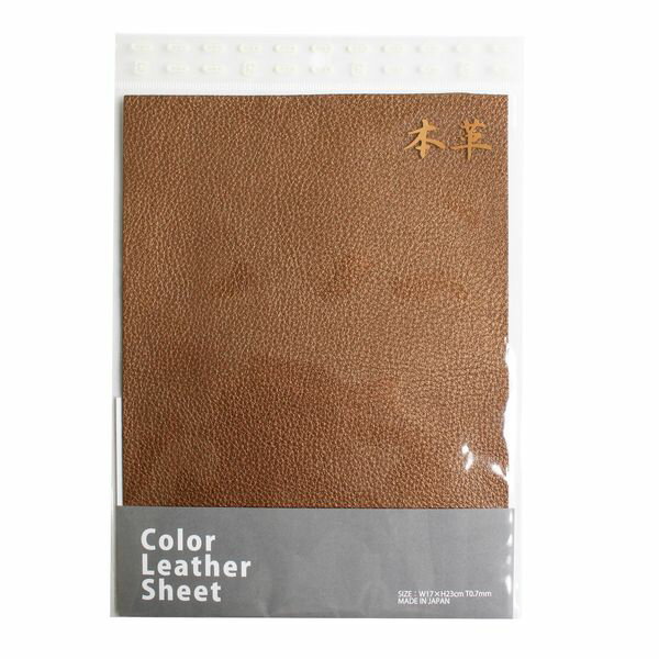 NBK 本皮シート 1枚入（ブロンズ・17×23cm） MAP126-BR