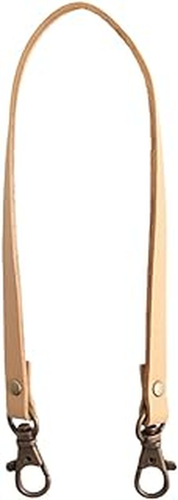 NBK 本革ショルダー持ち手 1本入（ベージュ・10mm巾×全長40cm） MAW1-E