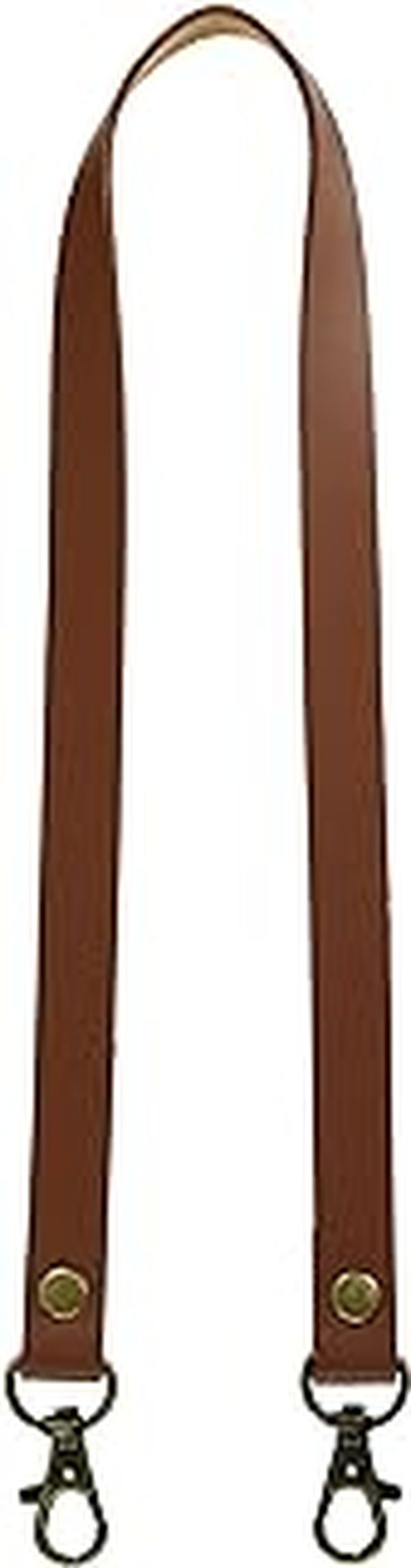 NBK 本革ショルダー持ち手 1本入（茶・15mm巾×全長60cm） MAW4-BR