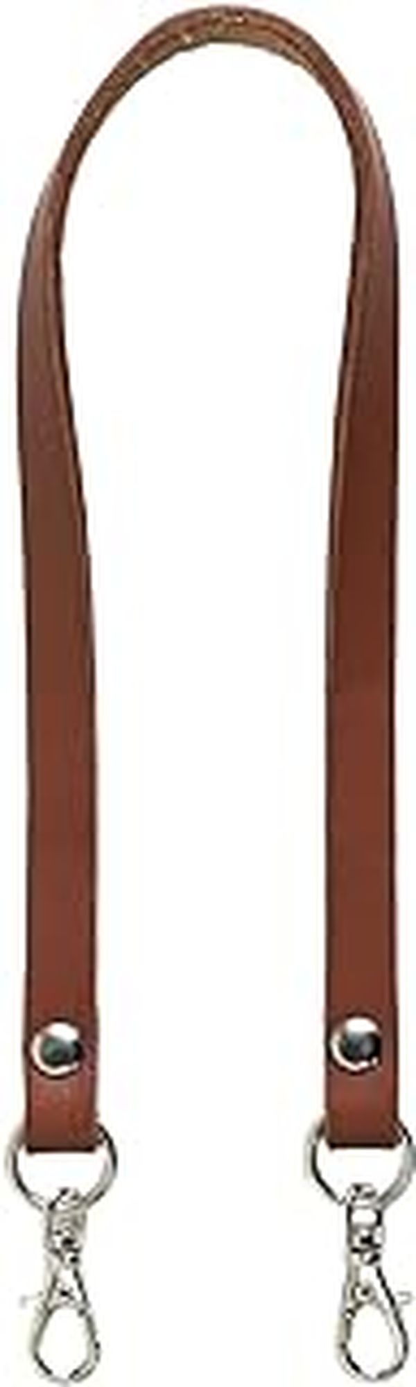 Rakuten - NBK 口金用持ち手 1本入（茶×シルバー・W約8mm×H約33cm） MAW20-BR-S