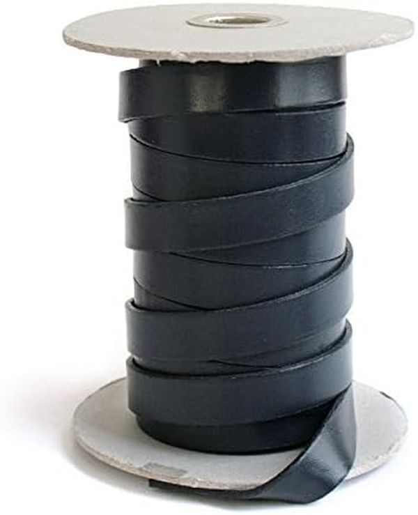 MTLS1015-9 NBK ヌメ革テープ 1個入（ネイビー・15mm巾×長さ10m巻）