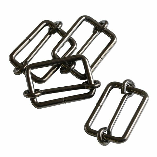 NBK 移動カン 30個入（ブラックニッケル・対応幅：20mm） S24-11