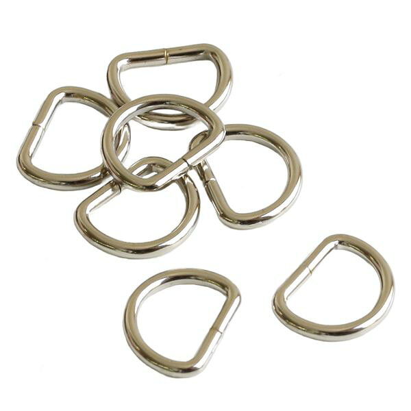 NBK Dカン 30個入（ニッケル・内径/10×H8mm、径/φ2mm） S22-1
