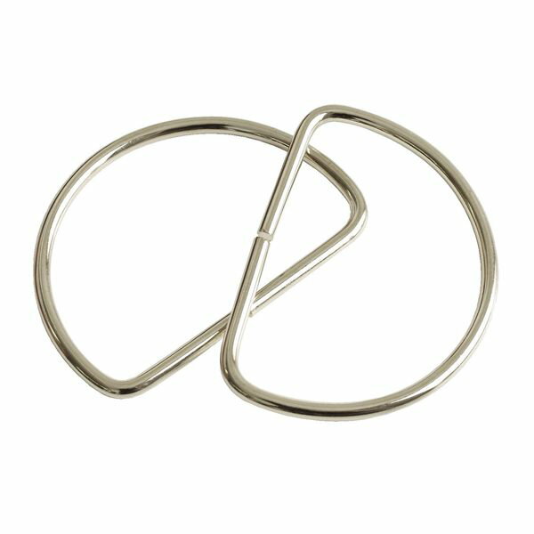 NBK Dカン 10個入（ニッケル・内径/50×H30mm、径/φ2mm） S22-37