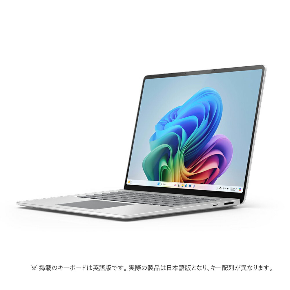 Microsoft（マイクロソフト） 15インチ Surface Laptop（第 7 世代） Snapdragon X Elite/16GB/1TB（プラチナ） Copilot+ PC ZYT-00020