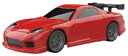 TURBO RACING 1/76 C71 Red On-road Car 電動RC完成セット【C71-RD】 ラジコン