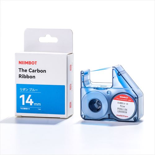 NIIMBOT 交換用ラベル 14mm×16m (ブルー) Take-One B18シリーズ カラーリボン NIIMBOT-B18-RBL NIIMBOT 交換用ラベル 14mm×16m (ブルー) Take-One B18シリーズ カラーリボン NIIMBOT-B18-RBL