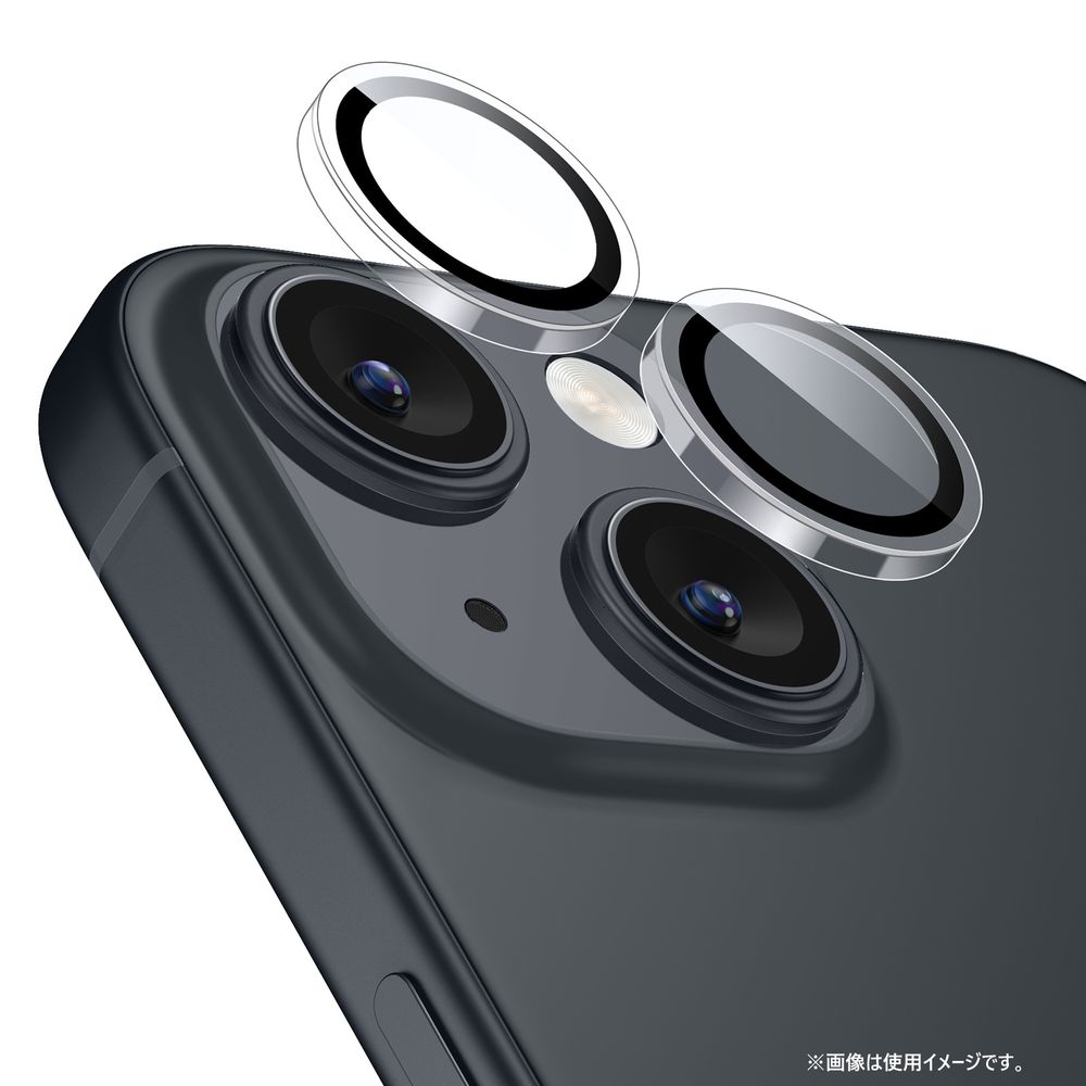 ESR iPhone 15/15 Plus�� �������饹����ݸ�ե�����Clear�� Armorite Camera Lens Protectors ESR435