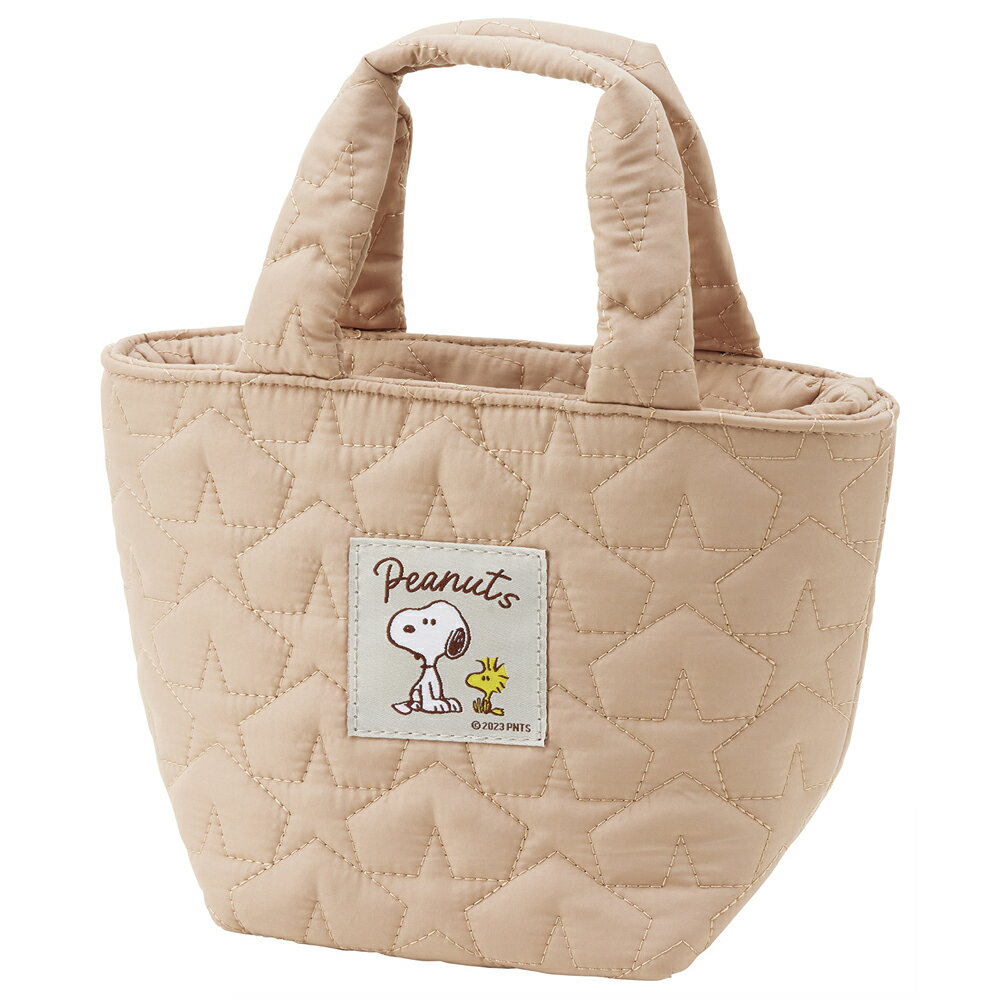 スケーター キルティング生地保温バッグ　SNOOPY キルテイングキジホオンバツグSN Skater [キルテイン..