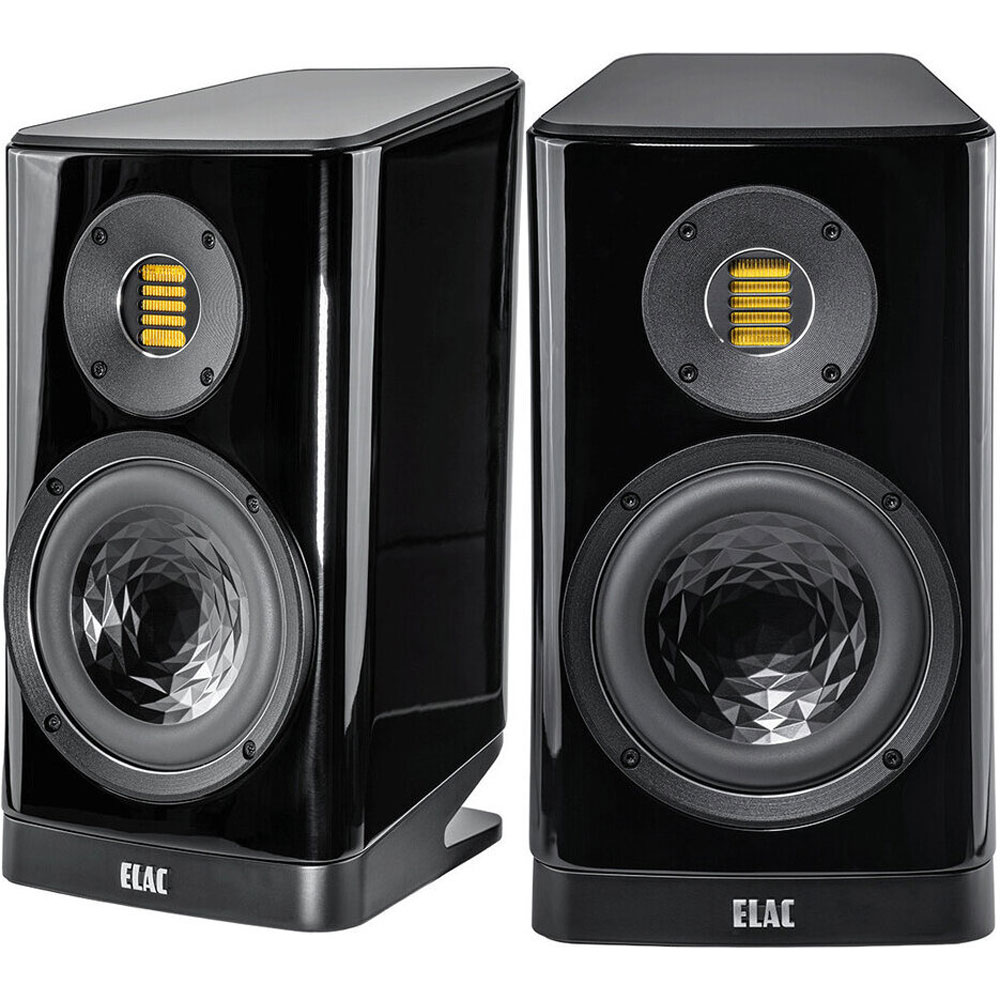 エラック 2ウェイ・ブックシェルフ・スピーカー（ペア/2本1組）ベラ【ハイグロス・ブラック】 VELA-BS403.2-BKHG ELAC
