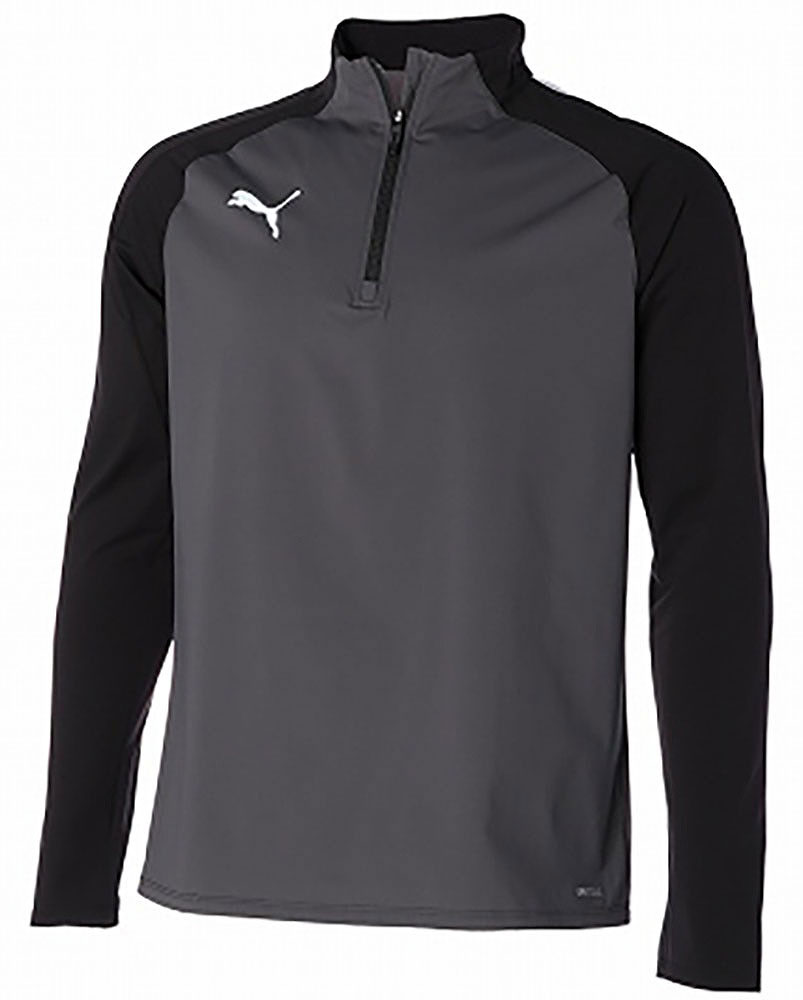 プーマ TEAMLIGA 1/4 ジップトップ（PUMA BLACK・サイズ：XXL） PJ-658017-01-XXL PUMA