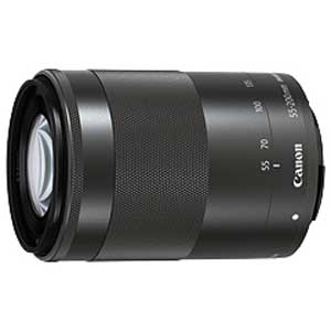 【500円クーポン11/25 23:59迄】EF-M55-200ISSTM キヤノン EF-M55-200mm F4.5-6.3 IS STM(ブラック) ※EF-Mレンズ(ミラーレス一眼用)