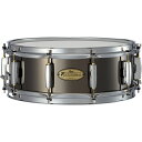 US1450 パール楽器 スネアドラム(スチールシェルモデル・ブラックニッケル) Pearl Drums Standard Metal Snare Drum Series