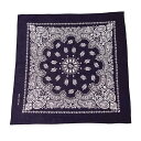 BF022347-1A-2B BACKYARD FAMILY(バックヤードファミリー) Bandanna COLLECTION(NAVY)