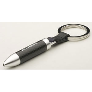 オートアート リトラクタブル カーボンファイバー・ボールペン・キーチェーン【42011】