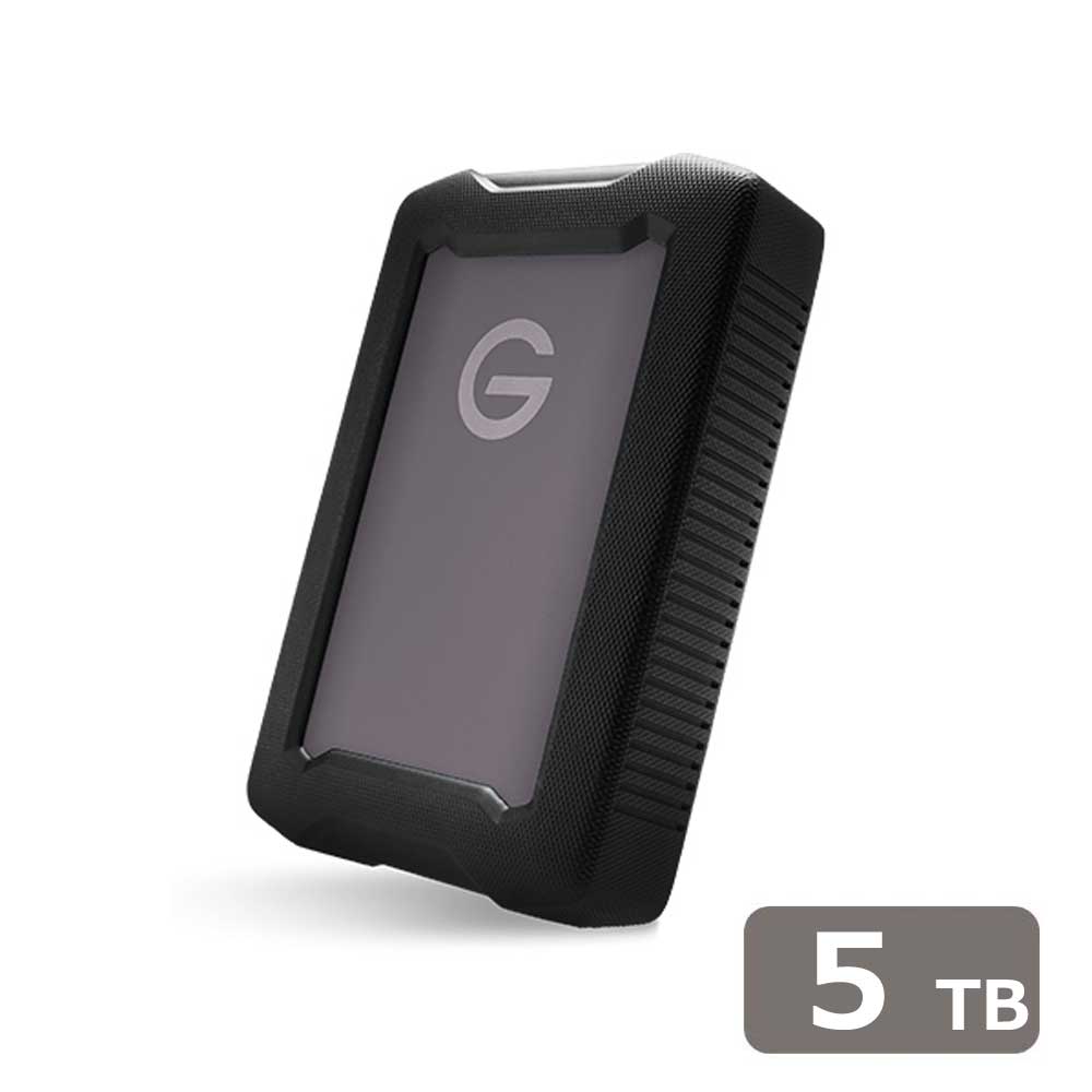 Western Digital｜ウエスタンデジタル 堅牢で軽量 バンパー付USB 3.2 Gen1対応ポータブルハードディスク 5TB SDPH81G-005T-GBA1D