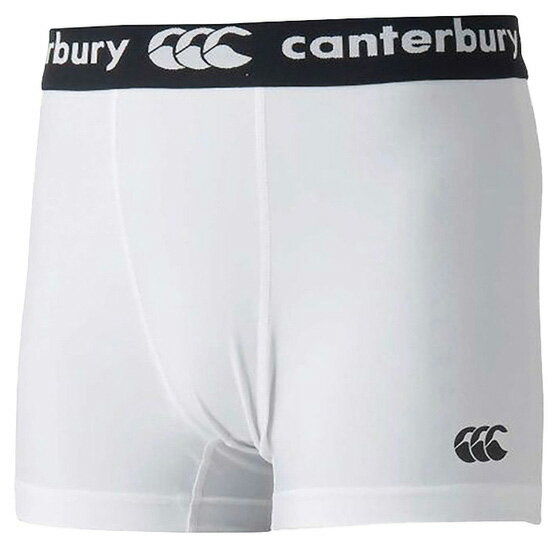 CCC-RG24045-10-L カンタベリー メンズ ベースレイヤーショーツ ショート(ホワイト・サイズ:L) CANTERBURY