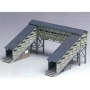 ［鉄道模型］グリーンマックス 【再生産】(Nゲージ) 2119 跨線橋（未塗装組立キット）