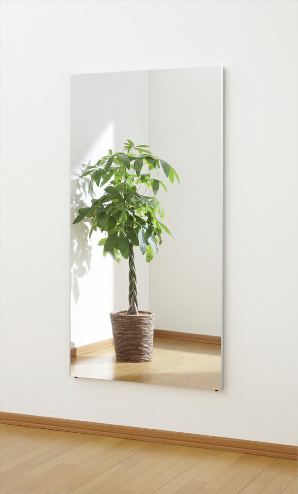 Jフロント建装 ジャンボ姿見　細枠　(シルバー) [他商品と同時購入不可] RM-6/S 【メーカー直送品】 [RM6S]