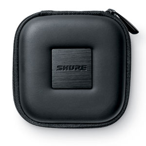 SHURE イヤホン EASQR-ZIPCASE-BLK シュア SE846用 キャリングケース SHURE