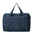 MLS903-NV ミレスト ポケッタブルボストンバッグ 45L(ネイビー) MILESTO UTILITY