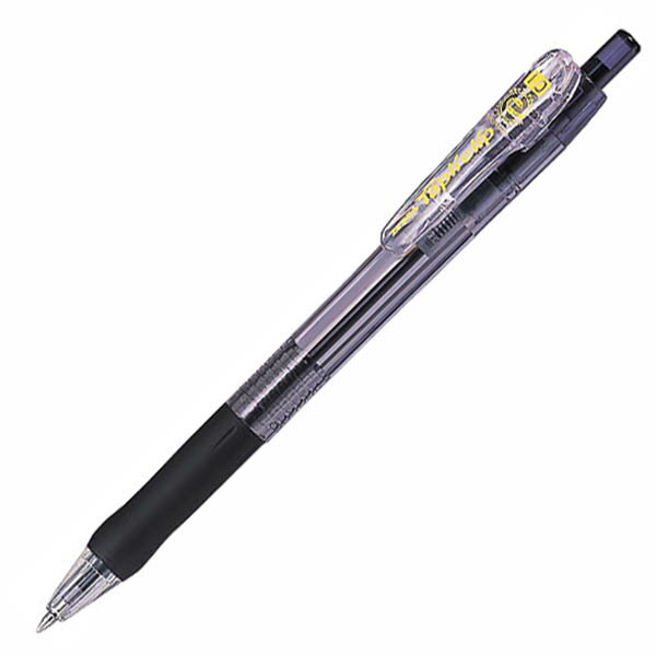 ゼブラ タプリクリップ 1.0mm（黒） ZEBRA 油性ボールペン BNB5-BK