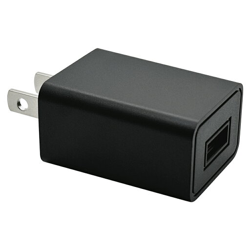ラスタバナナ USB1ポート AC充電器 1A(ブラック) RACA1A03BK ラスタバナナ USB1ポート AC充電器 1A(ブラック) RACA1A03BK