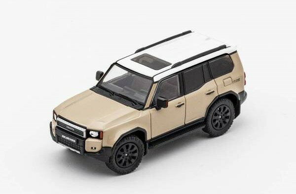 ゲインコーププロダクツ 1/64 トヨタ ランドクルーザープラド 250 左ハンドル仕様 イエロー【KS057-419】 ミニカー