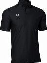 アンダーアーマー UAチーム アーマー ポロ ボタンダウン (Black/White・サイズ:6XL) DOM-1384777-001-6XLUNDER ARMOUR