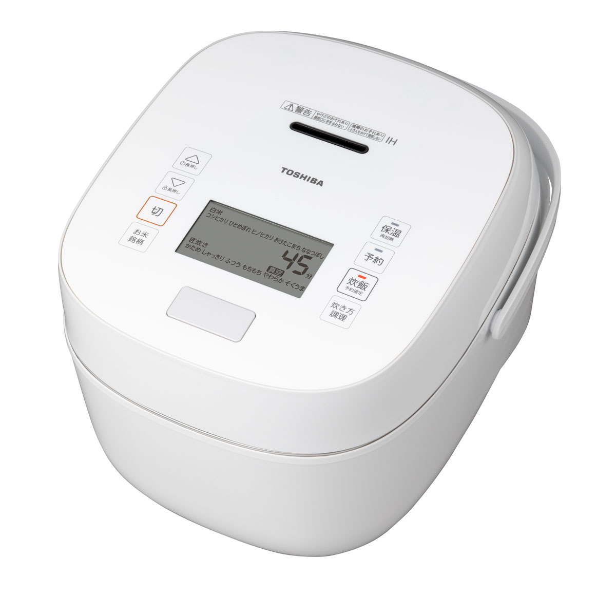 ��� ��������IH���㡼���Ӵ��1���椭�ˡ������ۥ磻�� RC-18KGW-W TOSHIBA �꾢�椭 ���Ӵ��ǡ�1�� [RC18KGWW]