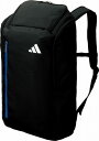 MT-ADP47BKB アディダス ボール用デイパック(ブラック×ルーシドブルー・容量:35L) adidas
