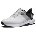 56938W090 フットジョイ メンズ スパイクレス ゴルフシューズ MEN’S FJ プロライト BOA(ホワイト/ブラック/グレー・サイズ:27.0cm) footjoy(4)