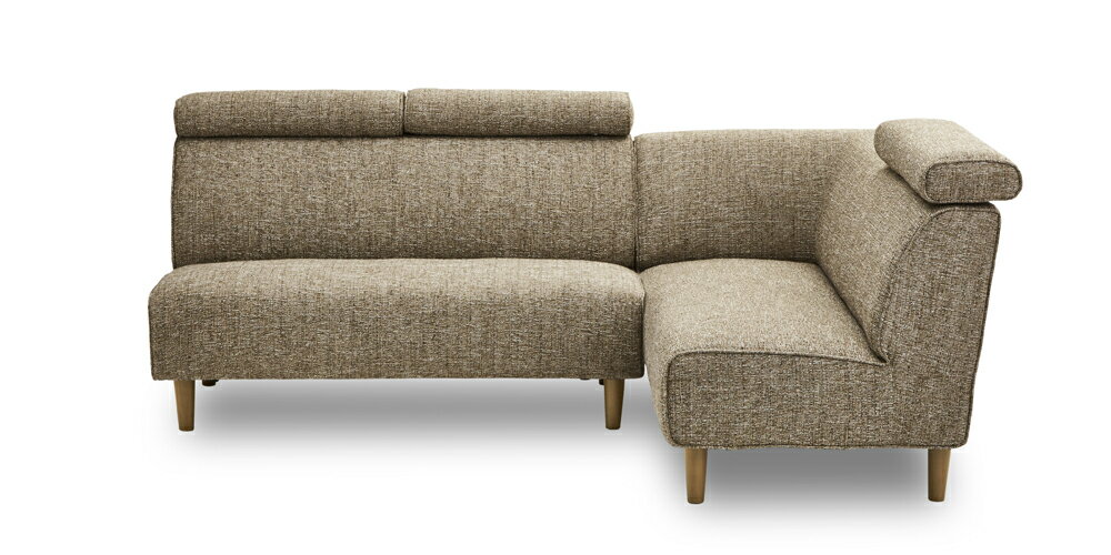 296223 関家具 L字型ソファ 左コーナー (ベージュ) To Meet リプトン [296223]