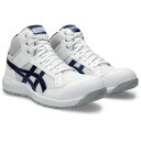 アシックス ウィンジョブ CP218 ホワイト×ピーコート 29.0cm JSAA規格 A種 1273A091.101-29.0 ASICS WINJOB