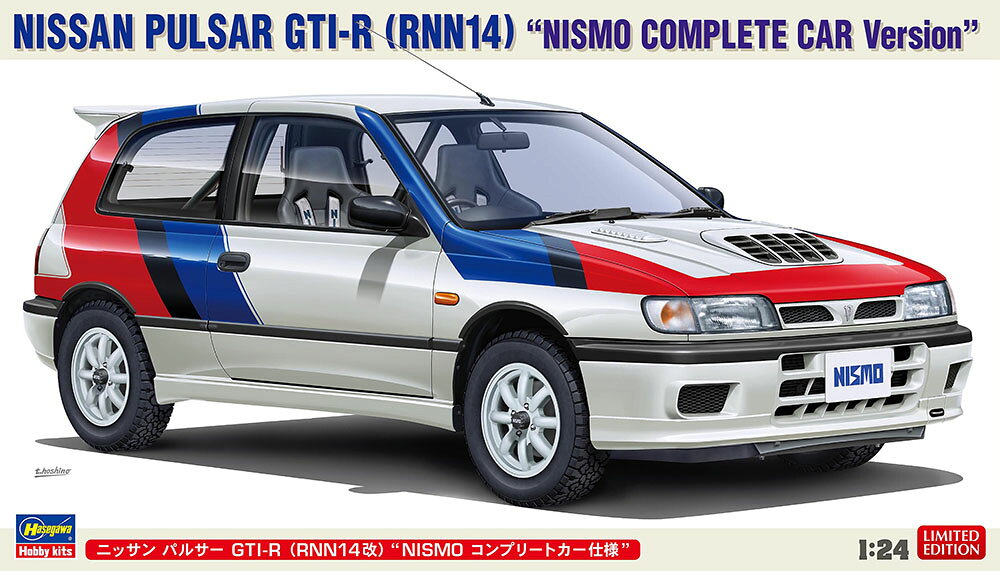 ハセガワ 1/24 ニッサン パルサー GTI-R (RNN14改) “NISMO コンプリートカー仕様”【20714】 プラモデル